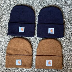 Never Worn NWOT Carhartt Beanies (bundle of 4)